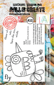 AALL & CREATE STAMP #513 Spring Bird